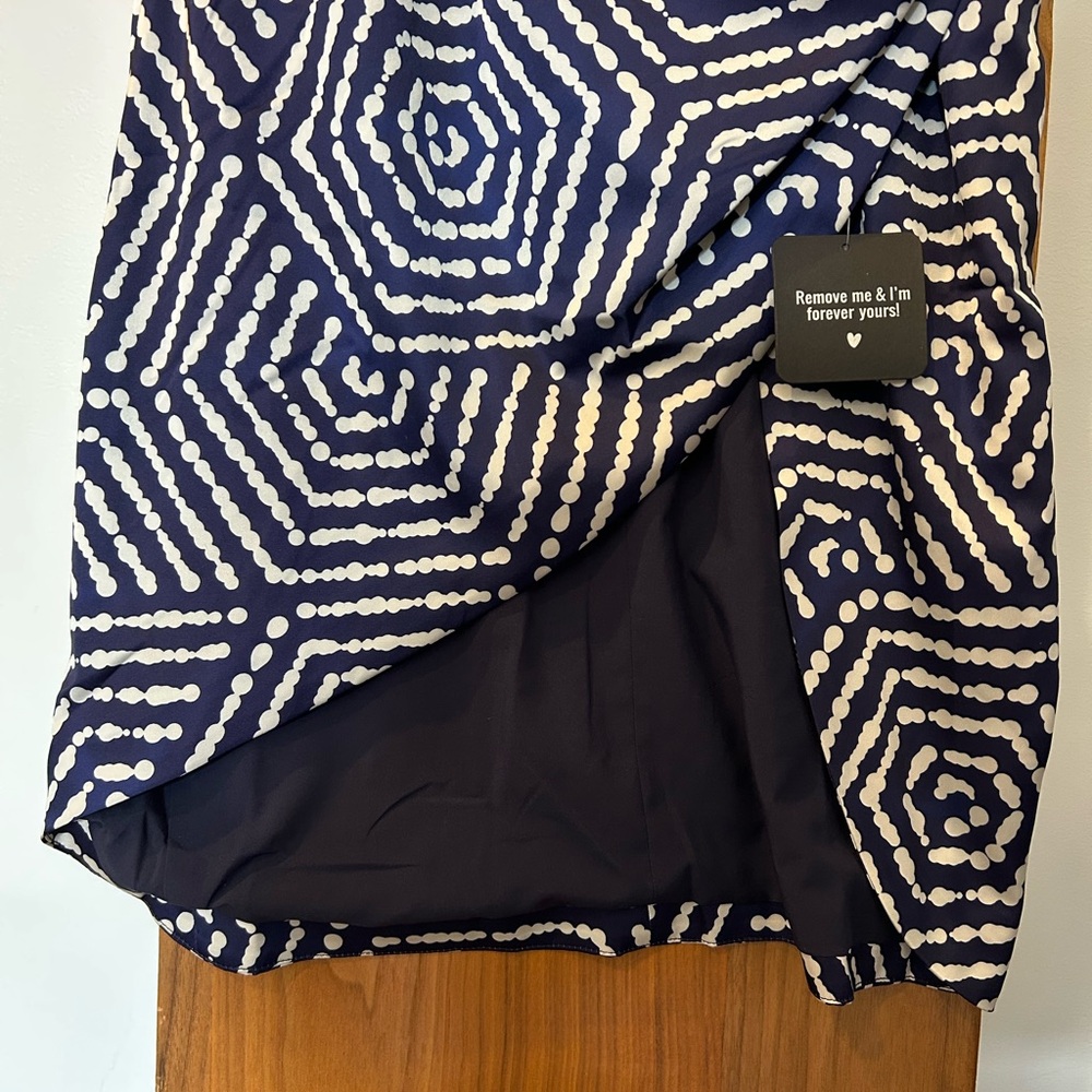 Averie Dilla Draped Midi Dress NWT Medium - Picture 7 of 9